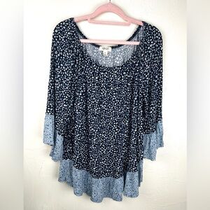 Women's Boho Peasant Top